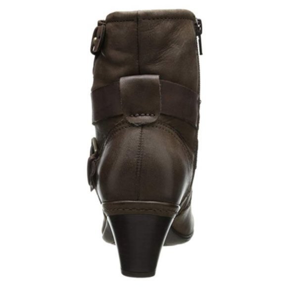 Cobb Hill Sienna Leather Ankle Boot, Stone US 7 - Picture 2 of 5